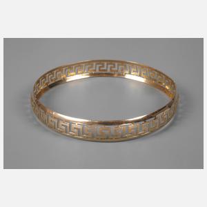 Armreif mit Mäandermuster