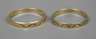 Paar Eheringe