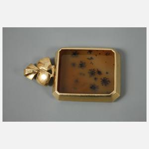 Anhänger mit Dendritenquarz