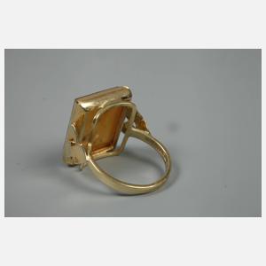 Damenring mit Dentritenquarz