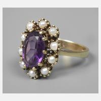 Damenring mit Amethyst111