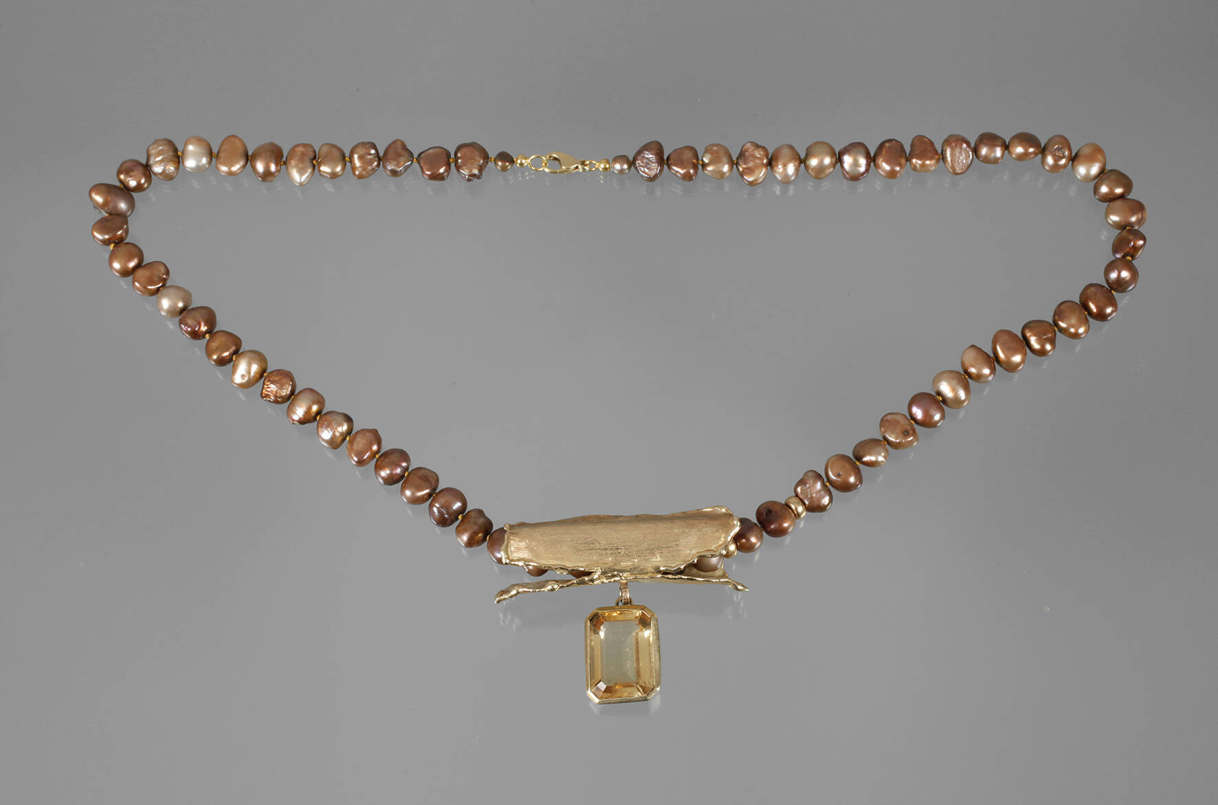 Designanhänger mit Citrin