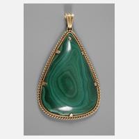 Großer Malachit-Anhänger111