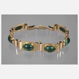 Armband mit Malachiten