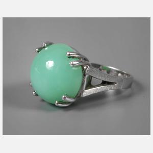 Damenring mit Chrysopras