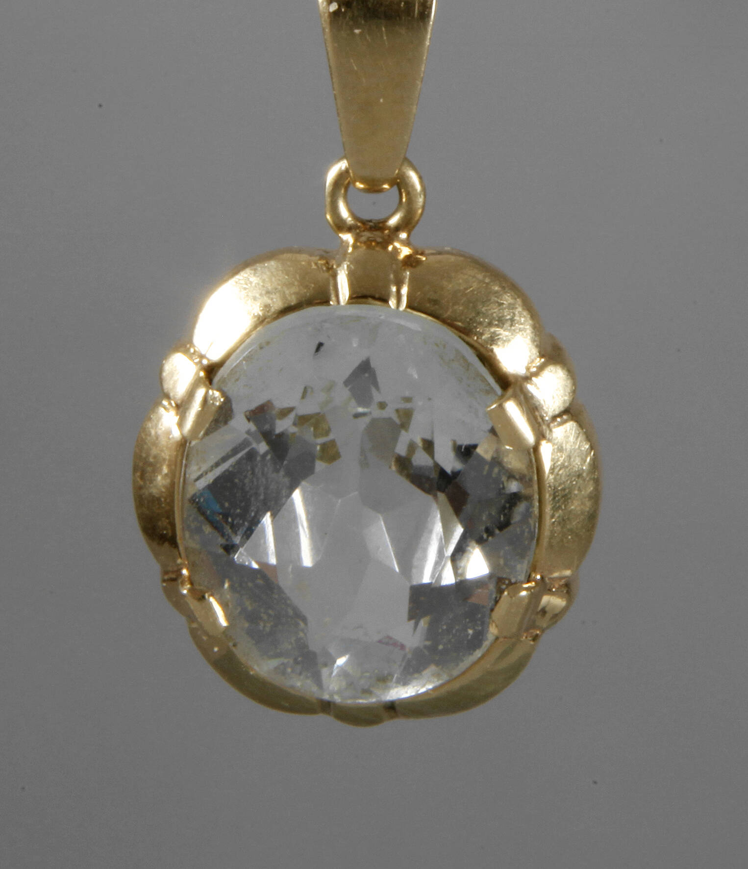 Anhänger mit Aquamarin