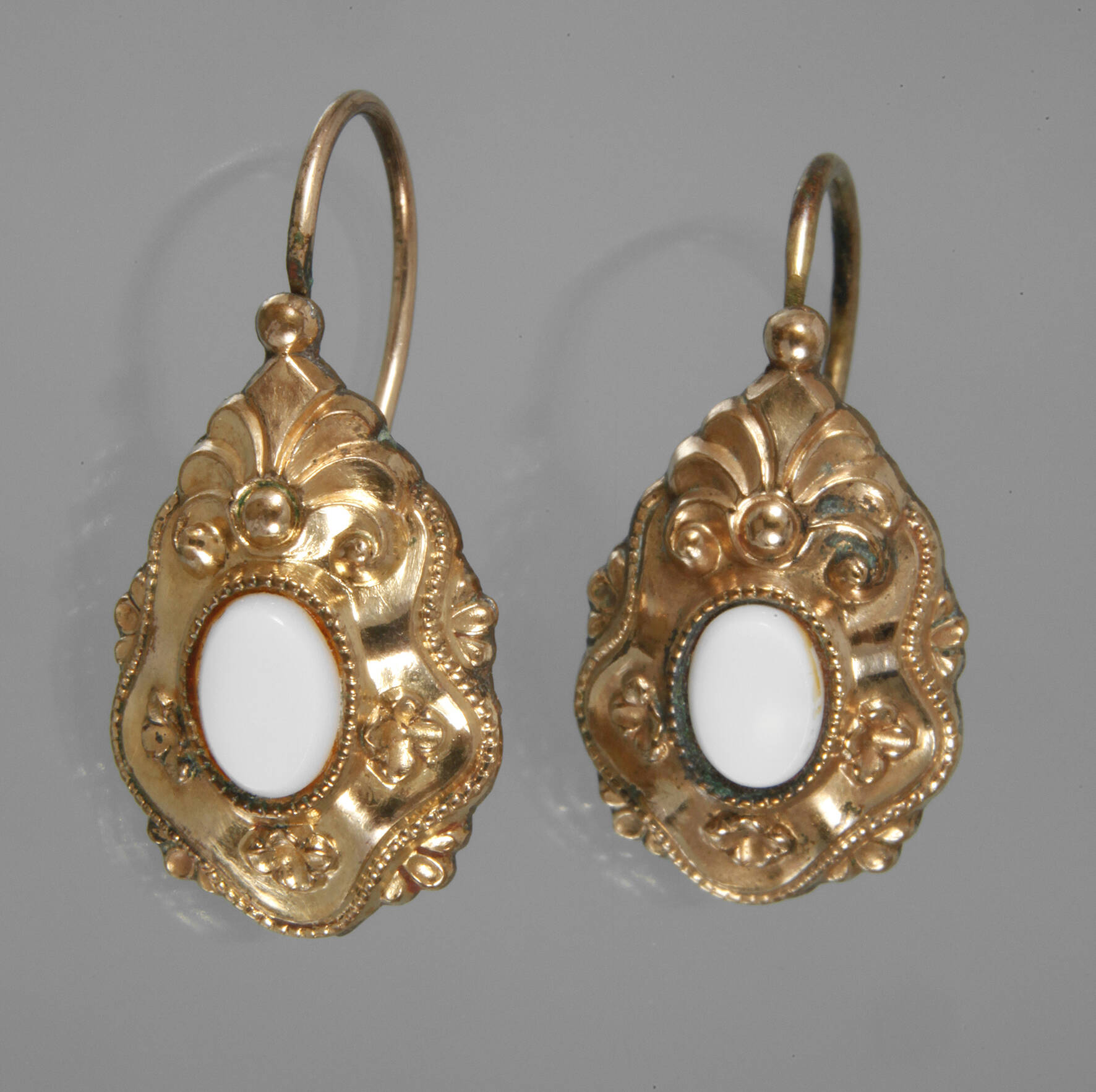 Paar Biedermeieranhänger