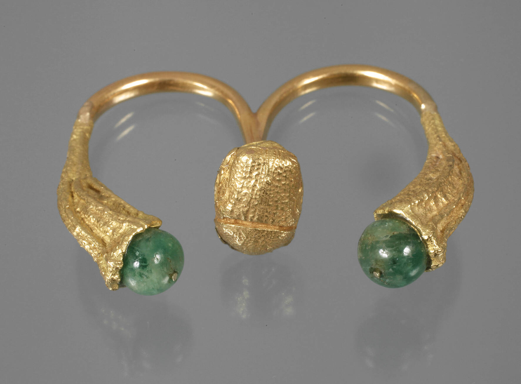 Doppelring mit Aventurin