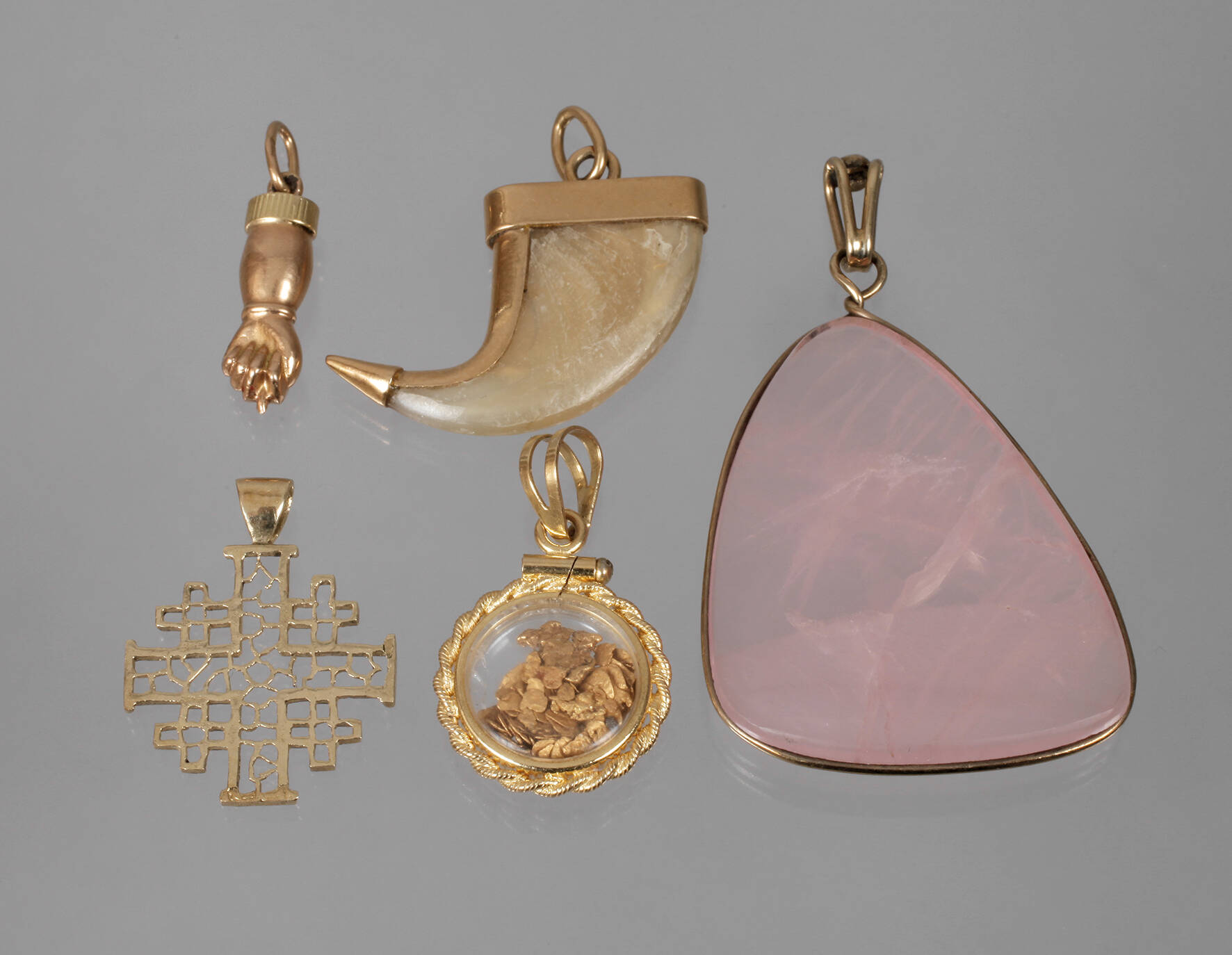 Konvolut Goldanhänger