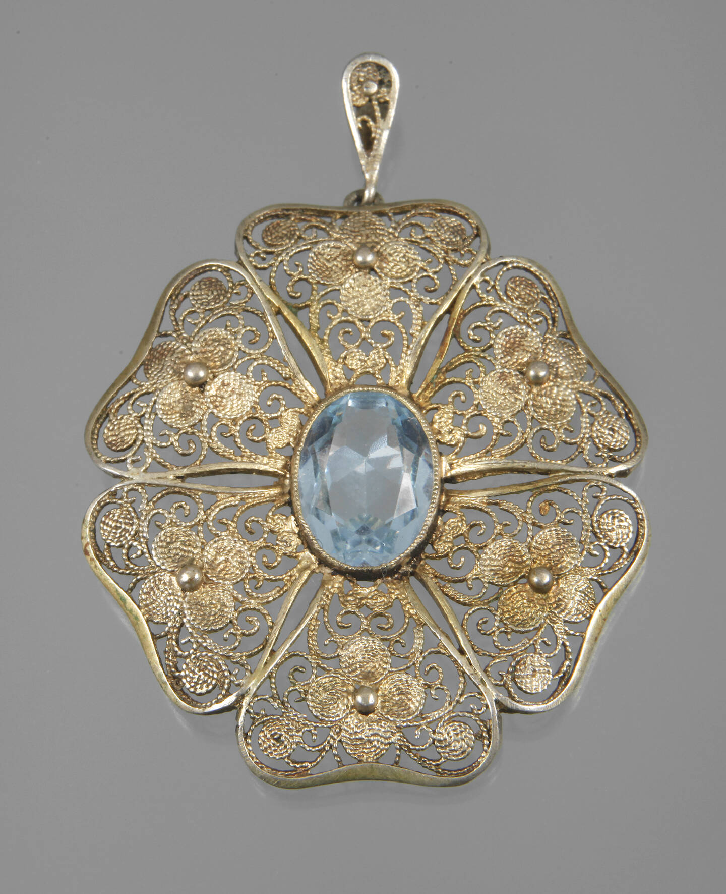 Silberanhänger Filigranarbeit