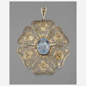 Silberanhänger Filigranarbeit