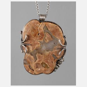 Ungewöhnlicher Achatanhänger