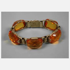 Armband mit Bernsteinen