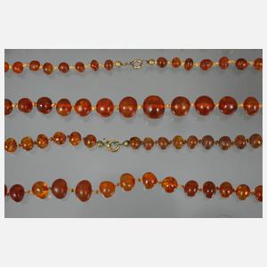 Konvolut Bernsteinschmuck