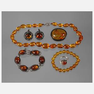 Konvolut Bernsteinschmuck