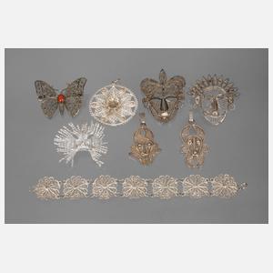 Konvolut Filigranarbeit