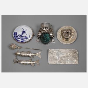 Konvolut Silberschmuck