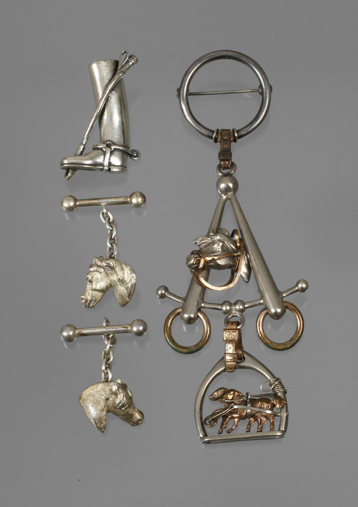 Konvolut Reiterschmuck