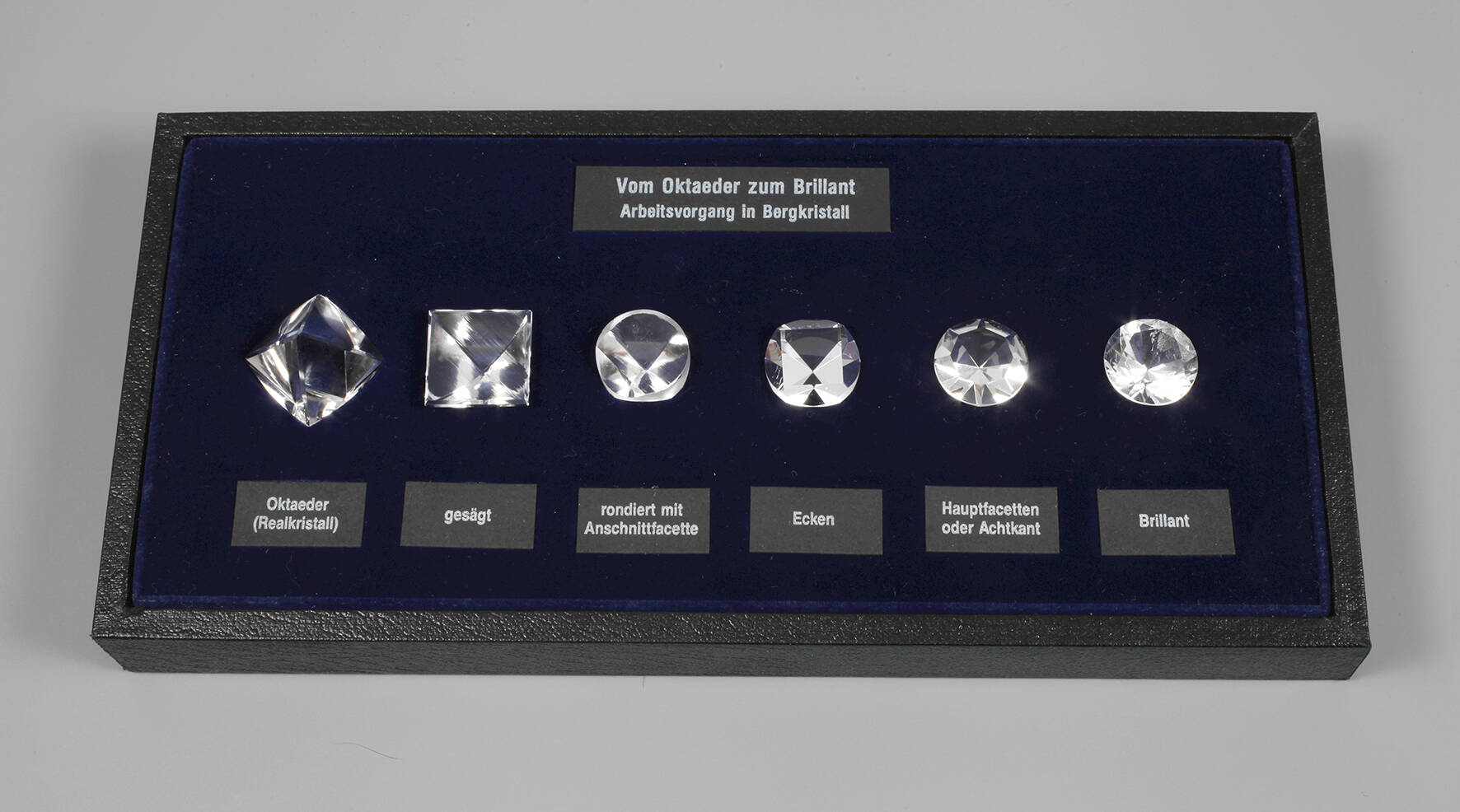 Schliffmodell Brillantschliff