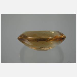 Facettierter Citrin von 187 ct