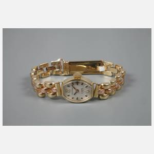 Nostrana Damenarmbanduhr Gold