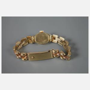 Nostrana Damenarmbanduhr Gold