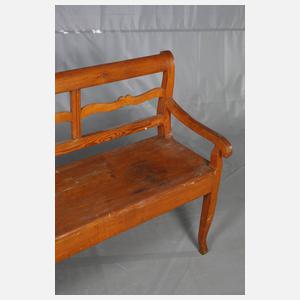 Bäuerliche Sitzbank