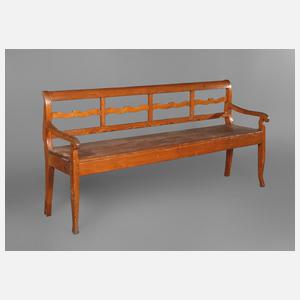 Bäuerliche Sitzbank