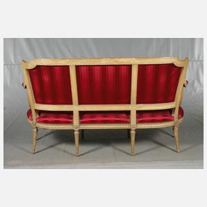 Klassizistische Polsterbank