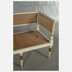 Klassizistische Sitzbank