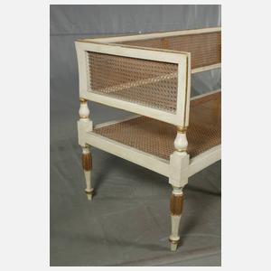 Klassizistische Sitzbank