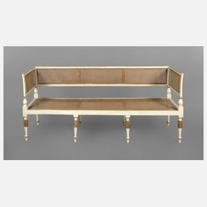 Klassizistische Sitzbank