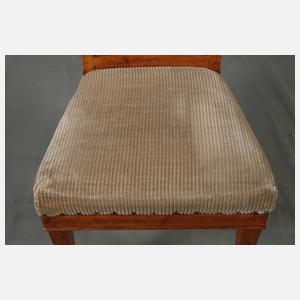 Drei Stühle Biedermeier