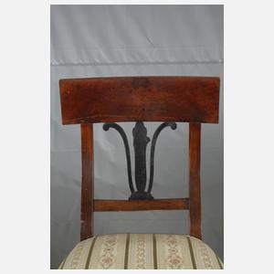 Drei Stühle Biedermeier