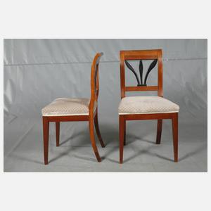Paar Stühle Biedermeier