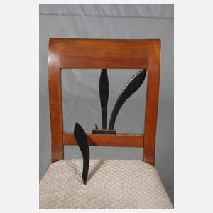 Paar Stühle Biedermeier