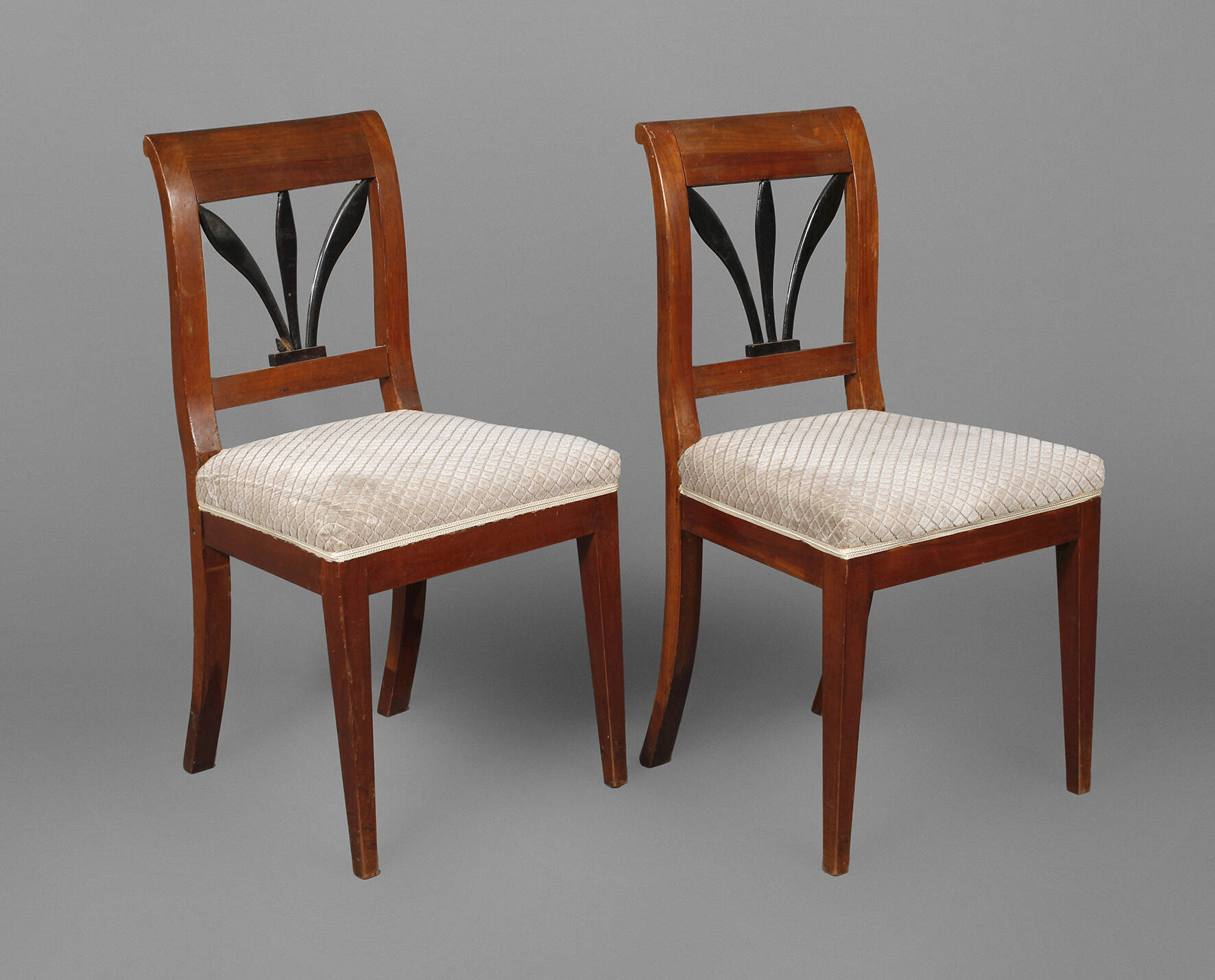 Paar Stühle Biedermeier