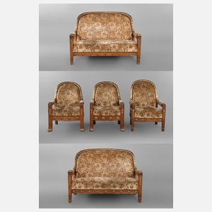 Neoklassizistische Sitzgarnitur