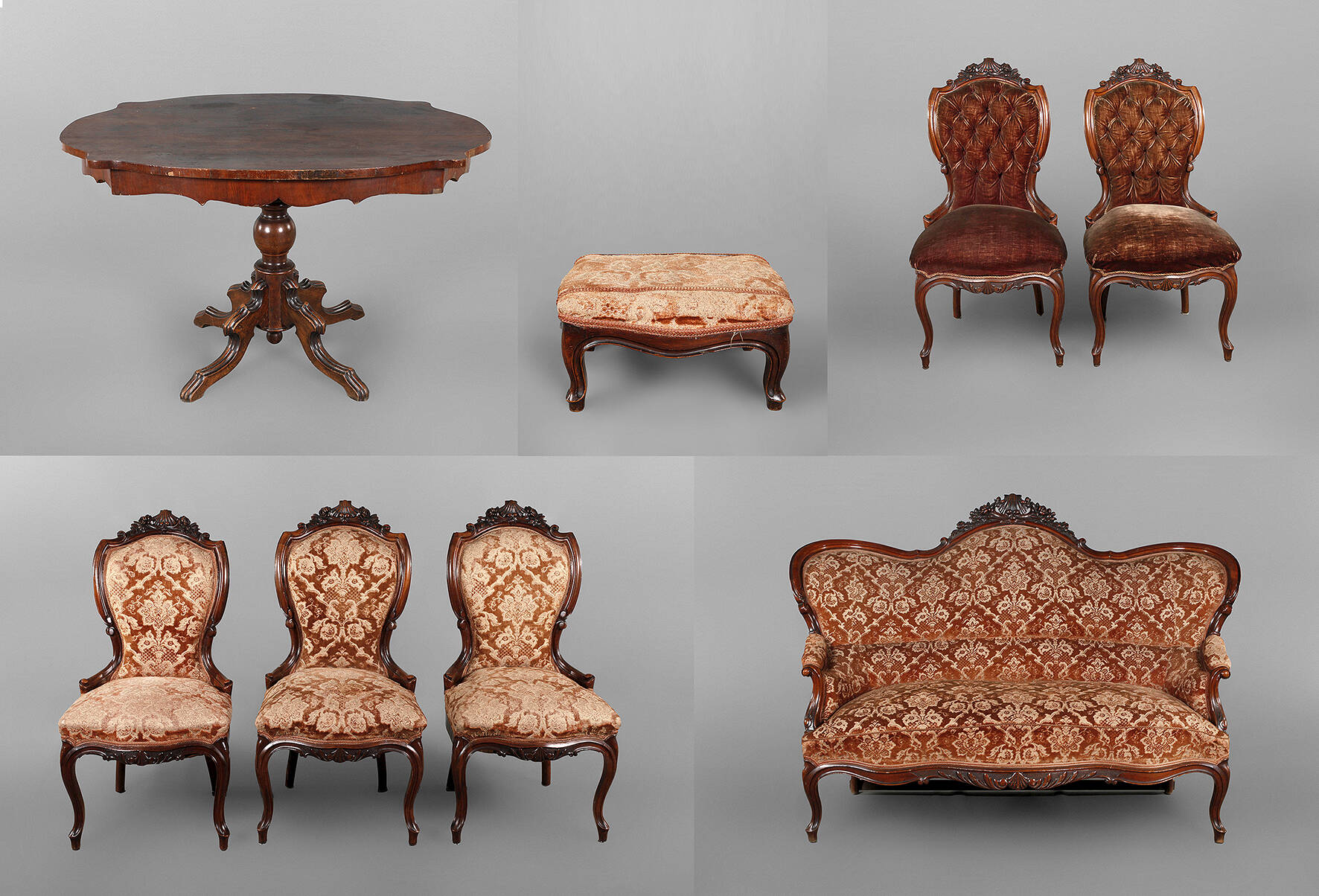 Sitzgruppe Louis Philippe