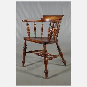 Sechs Windsor Armlehnstühle