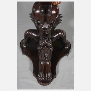 Paar prächtige Postamente Historismus