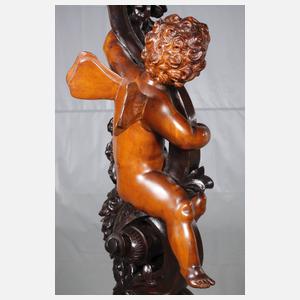 Paar prächtige Postamente Historismus