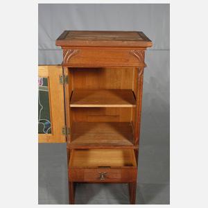 Säulenschrank Jugendstil