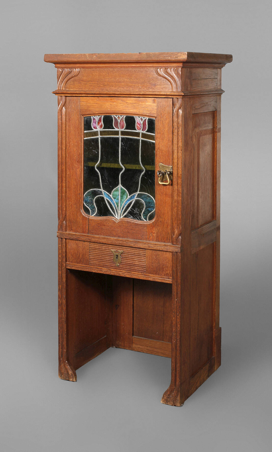 Säulenschrank Jugendstil