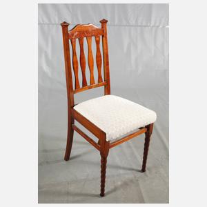 Sieben Stühle Jugendstil