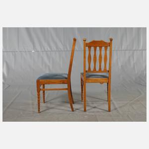 Sieben Stühle Jugendstil