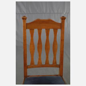 Sieben Stühle Jugendstil