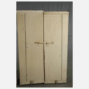 Drei Paar Fensterläden Barock