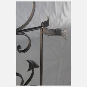 Paar Fenstergitter Jugendstil