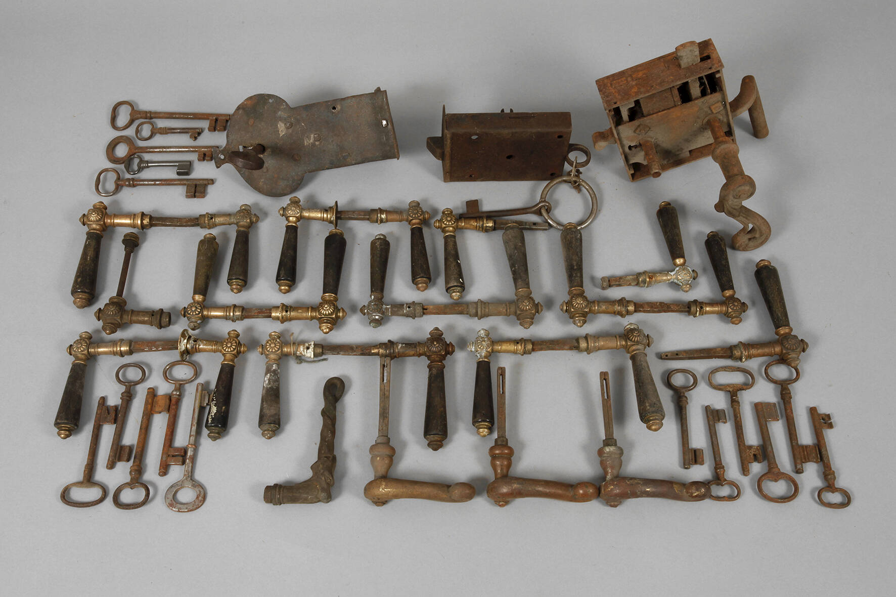 Konvolut Schlösser und Klinken
